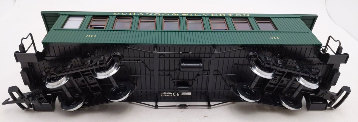 LGB 36821 G Durango & Silverton Railroad Passenger Car #311