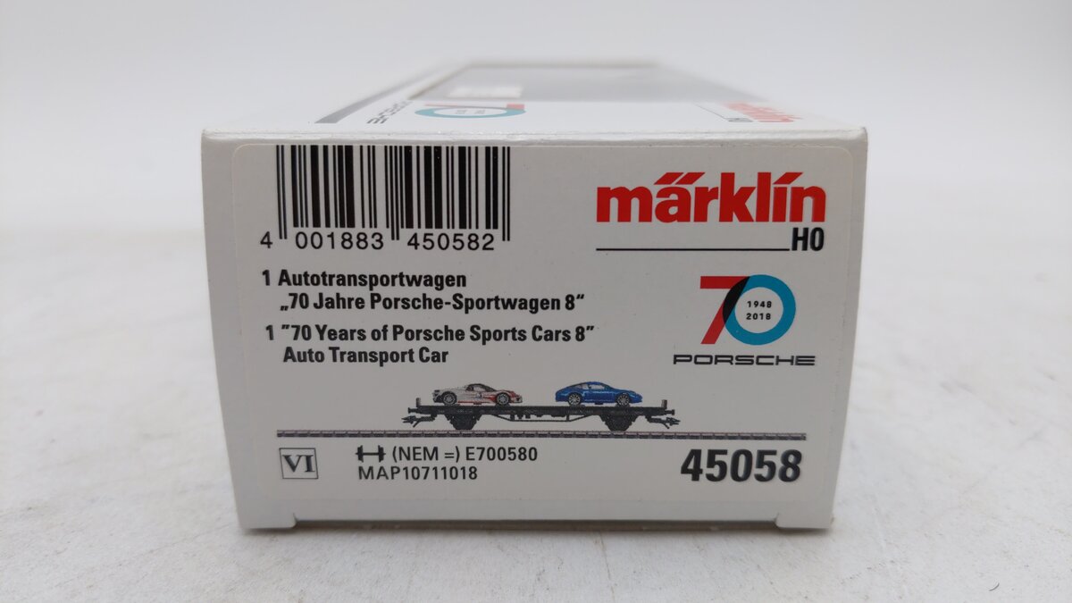 Marklin 45058 HO 70 Years of Porsche Sports Cars Auto-Transport #8