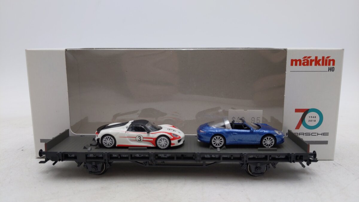 Marklin 45058 HO 70 Years of Porsche Sports Cars Auto-Transport #8