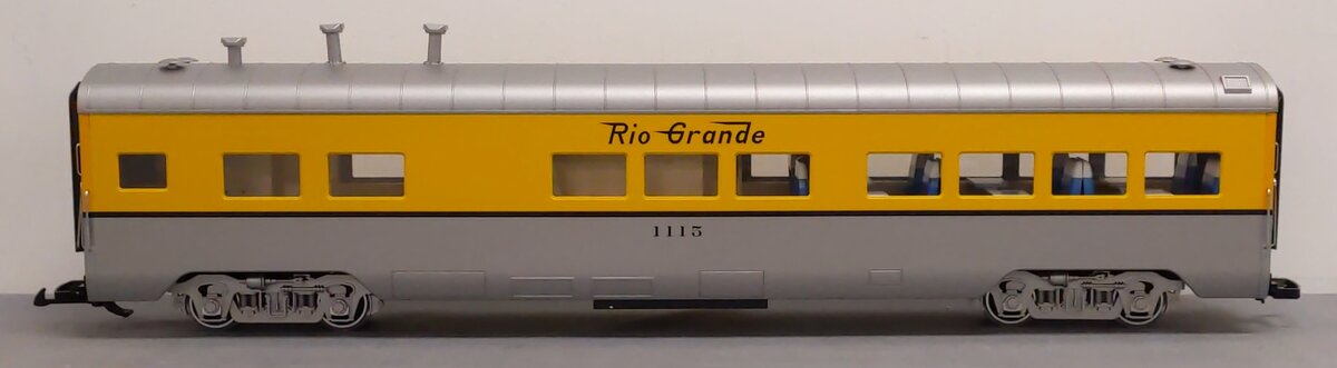 LGB 36575 G Denver & Rio Grande Era III Dining Car (Metal Wheels)
