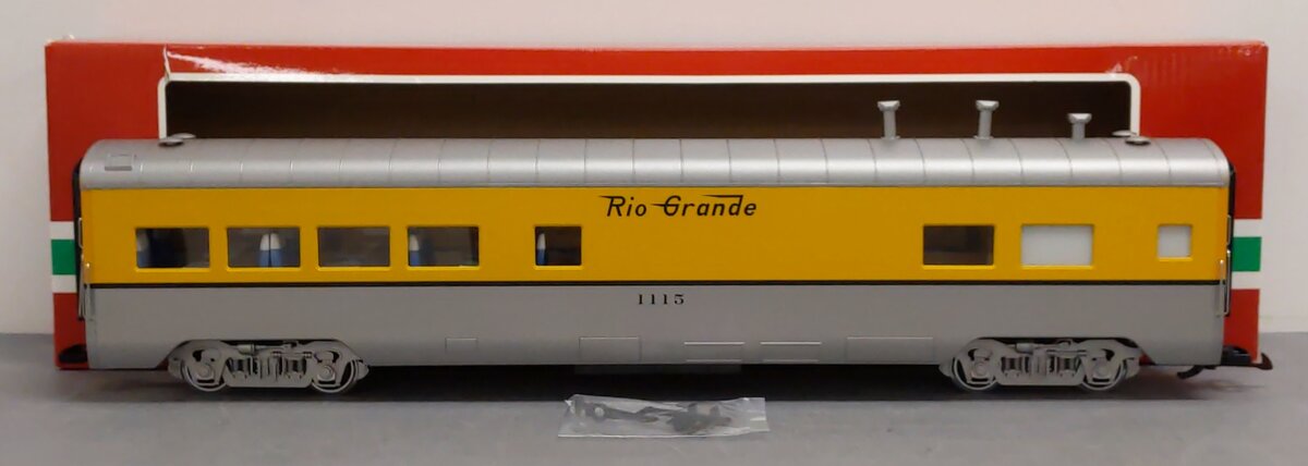 LGB 36575 G Denver & Rio Grande Era III Dining Car (Metal Wheels)