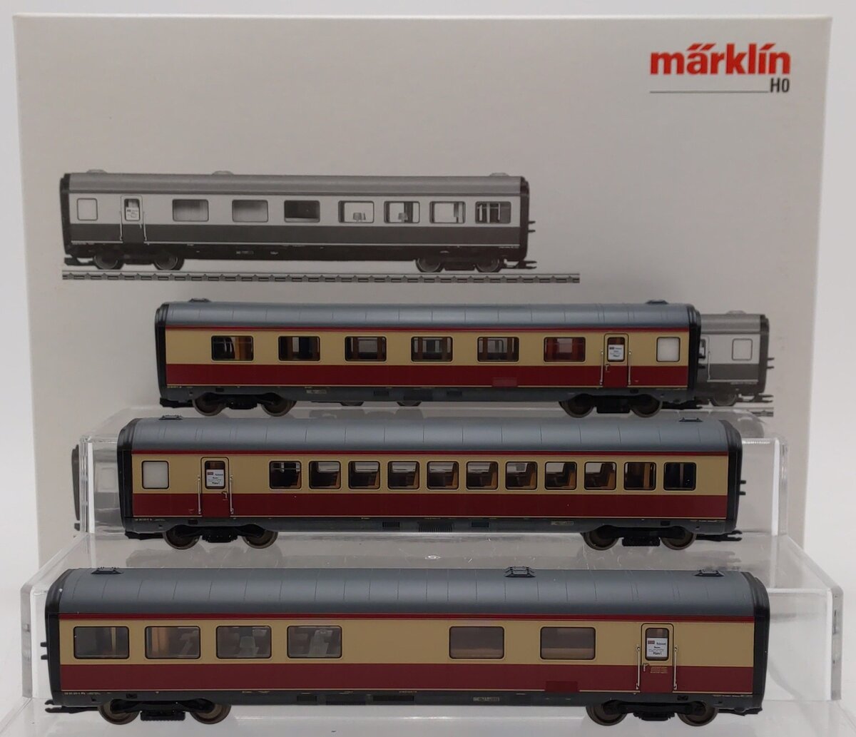Marklin 43117 HO DB TEE Add On 3-Car Set