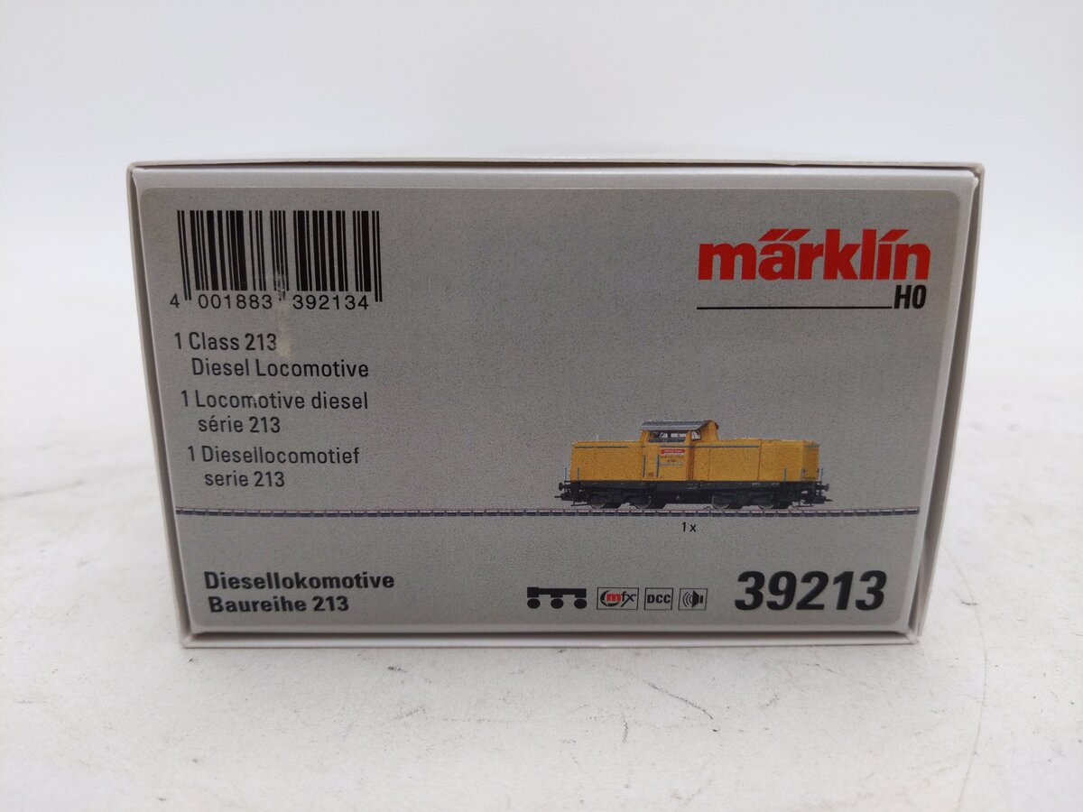 Marklin 39213 HO German Railroad Track Laying Company Class 213 Diesel