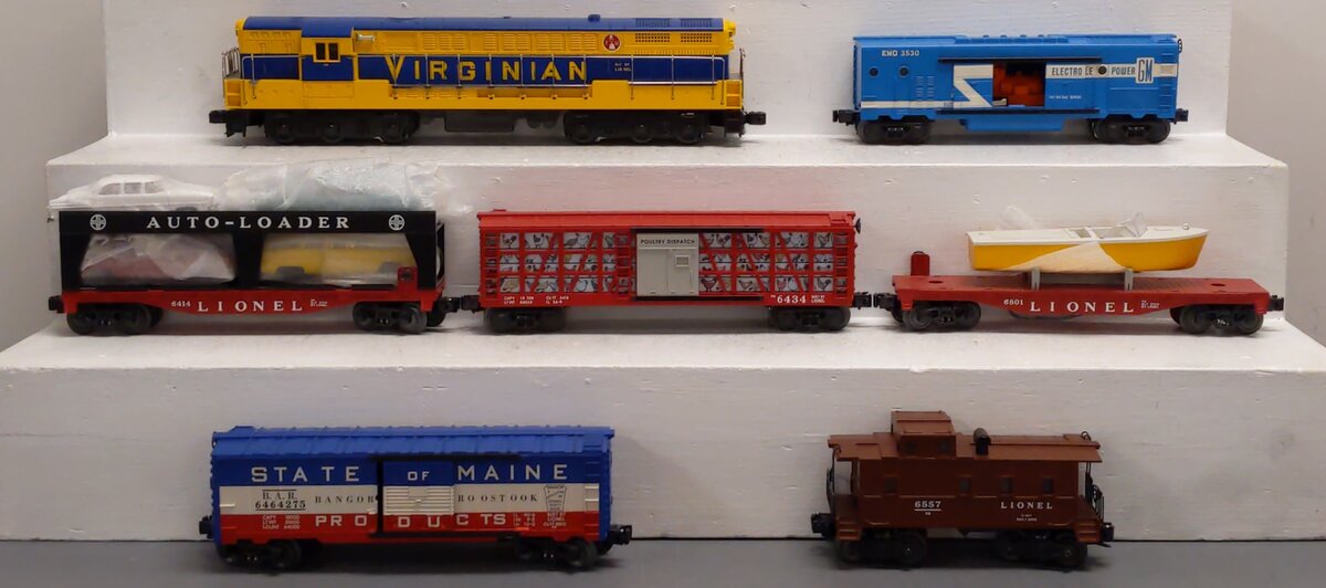 Lionel 6-31740 O Gauge PWC Virginian Diesel Freight Train Set