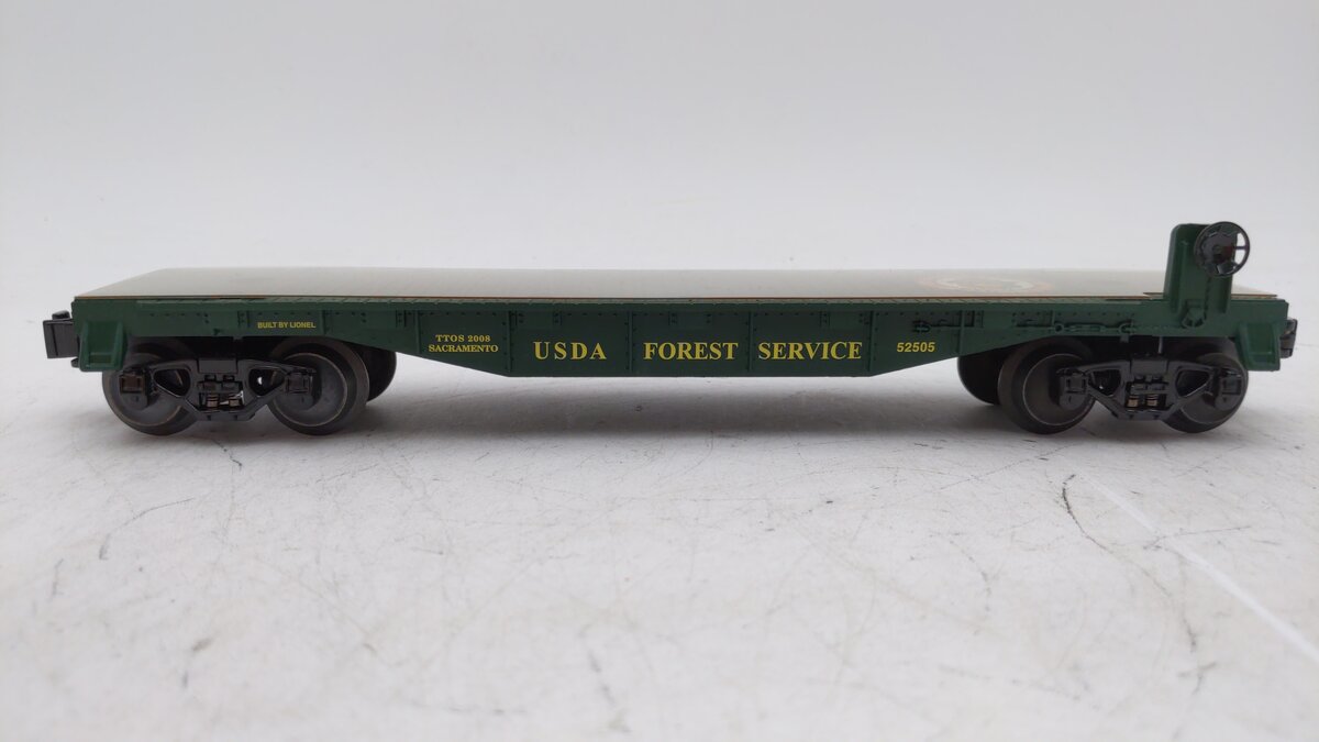 Lionel 6-52505 O TTOS-2008 Sacramento Convention Smokey The Bear Flatcar w/Plane NIB
