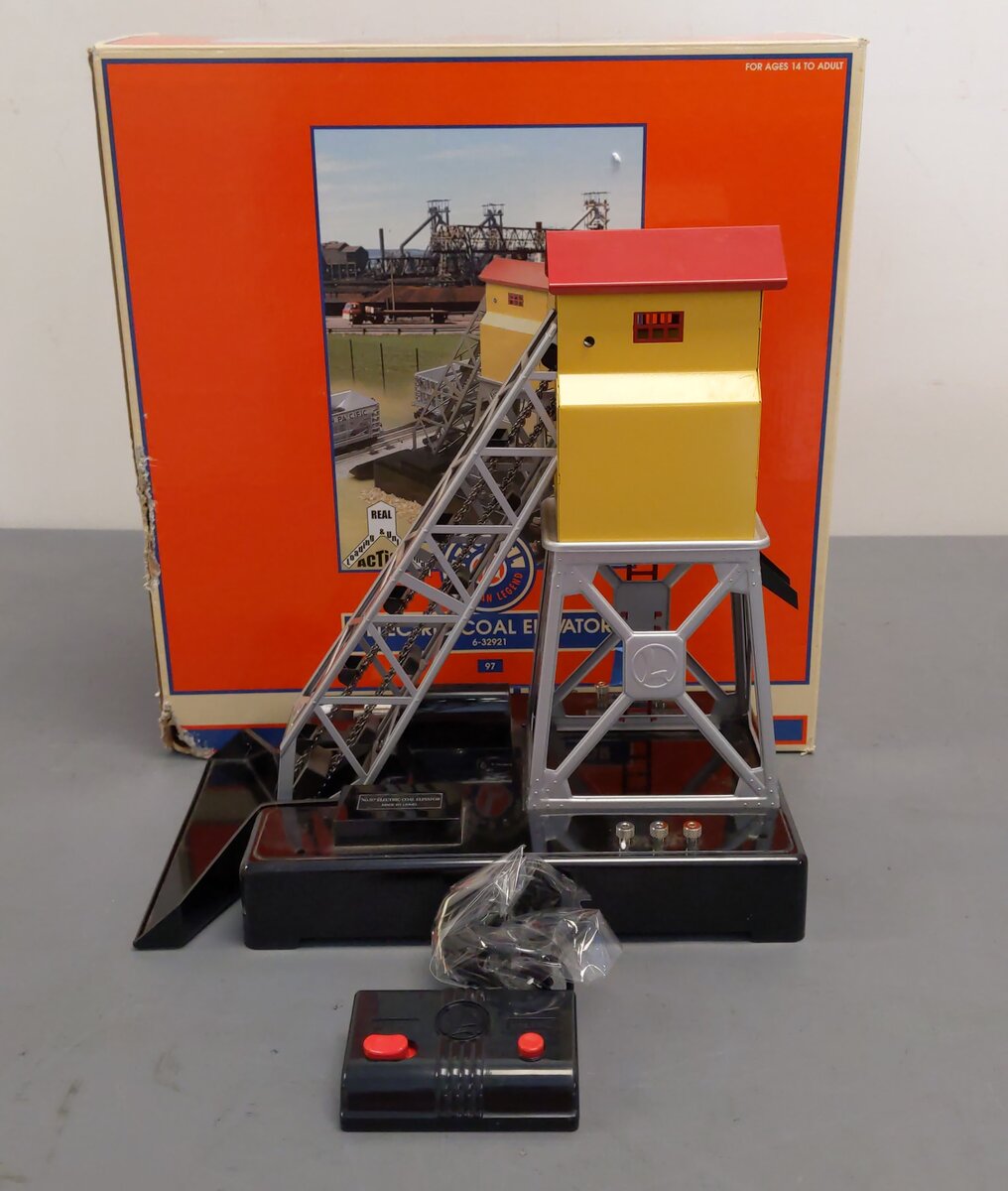 Lionel 6-32921 O Gauge Electric Coal Elevator Built Up #97 EX/Box