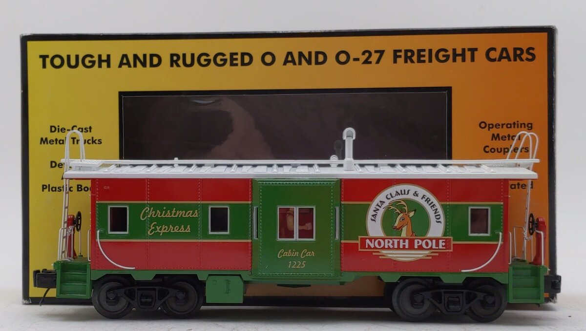 MTH 30-77205 O Christmas Bay Window Caboose