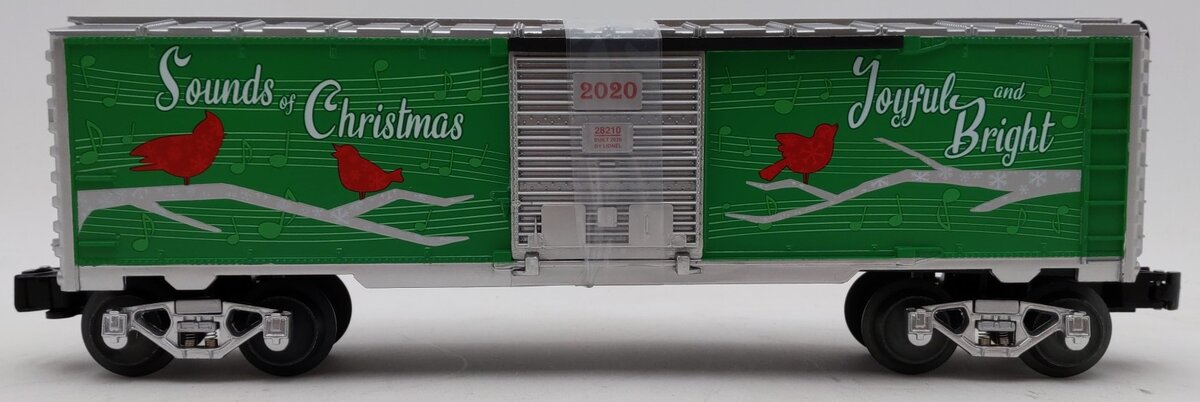 Lionel 2028210 O Gauge Christmas Music Boxcar #20