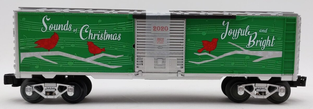 Lionel 2028210 O Gauge Christmas Music Boxcar #20 LN/Box
