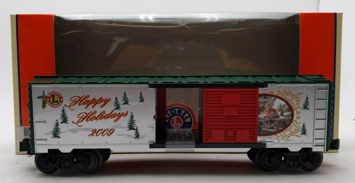 Lionel 6-25066 O Gauge 2009 "Happy Holidays" Christmas Boxcar LN/Box