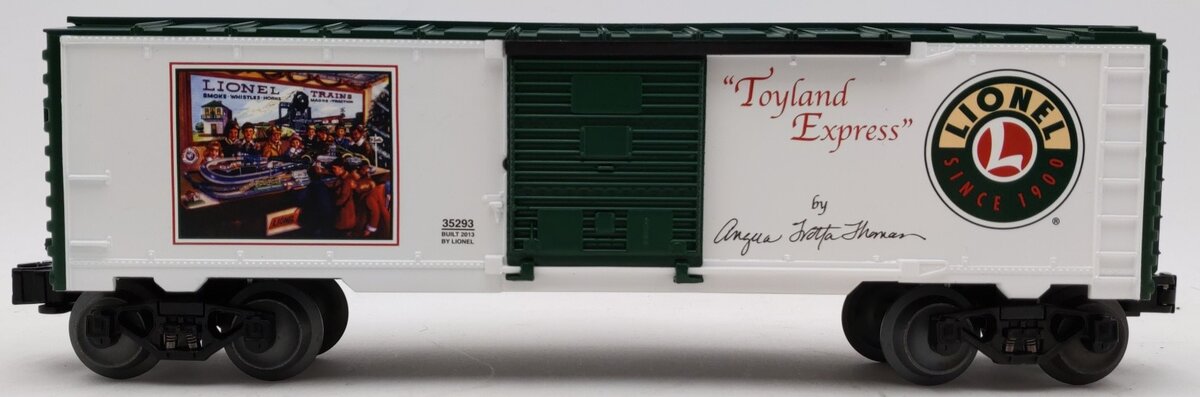 Lionel 6-35293 O Angela Trotta Thomas Toyland Express Christmas Boxcar LN/Box