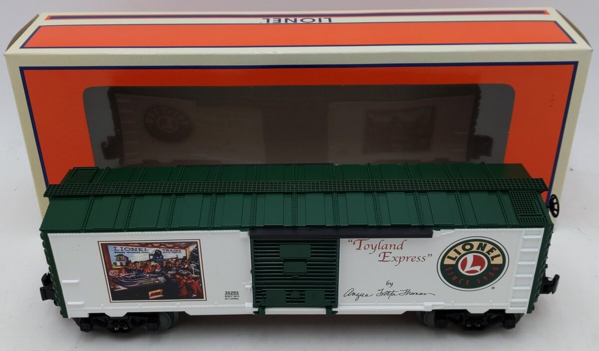Lionel 6-35293 O Angela Trotta Thomas Toyland Express Christmas Boxcar LN/Box