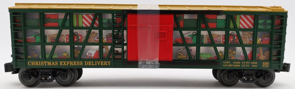 Lionel 6-81534 O Christmas Toys Stock Car