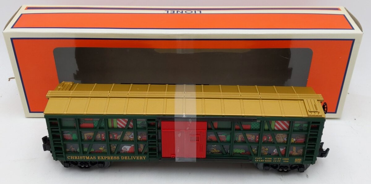 Lionel 6-81534 O Christmas Toys Stock Car