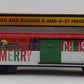 MTH 30-74843 O Gauge Christmas RailKing Boxcar LN/Box
