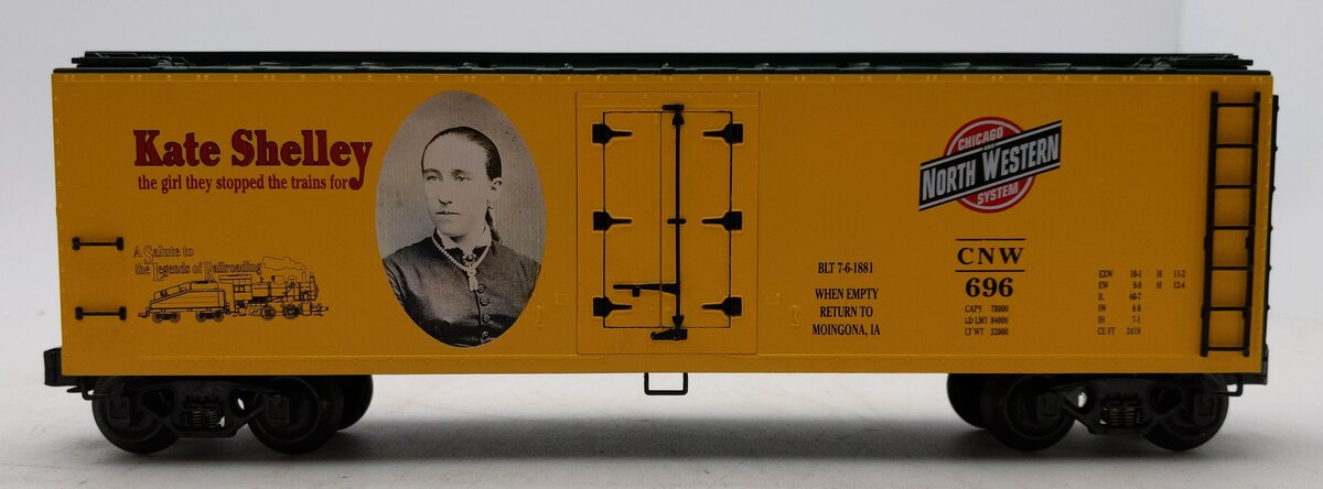 K-Line K762-8033 O Gauge Chicago North Western Kate Shelley Refrigerator Car EX/Box