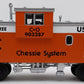 Atlas 6616 O Gauge Chessie System C&O Safety Caboose #903287 (3-Rail) MT/Box