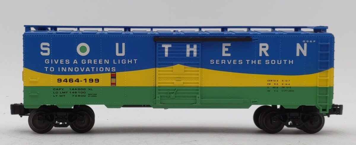 Lionel 6-29257 O Gauge Southern Wave Boxcar #9464-199 EX/Box