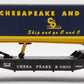 Lionel 6-16922 O Gauge Chesapeake & Ohio Flatcar with Trailer #16922 LN/Box