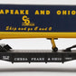 Lionel 6-16922 O Gauge Chesapeake & Ohio Flatcar with Trailer #16922 LN/Box