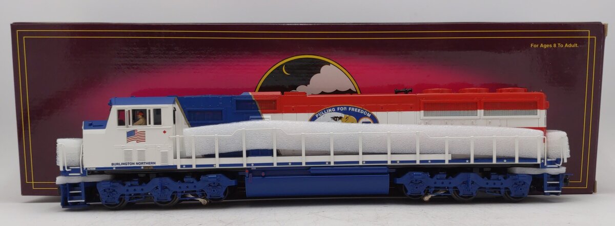 MTH 20-2446-1 O Gauge Burlington Northern SD60M Diesel Engine w/PS2 #1991 LN/Box
