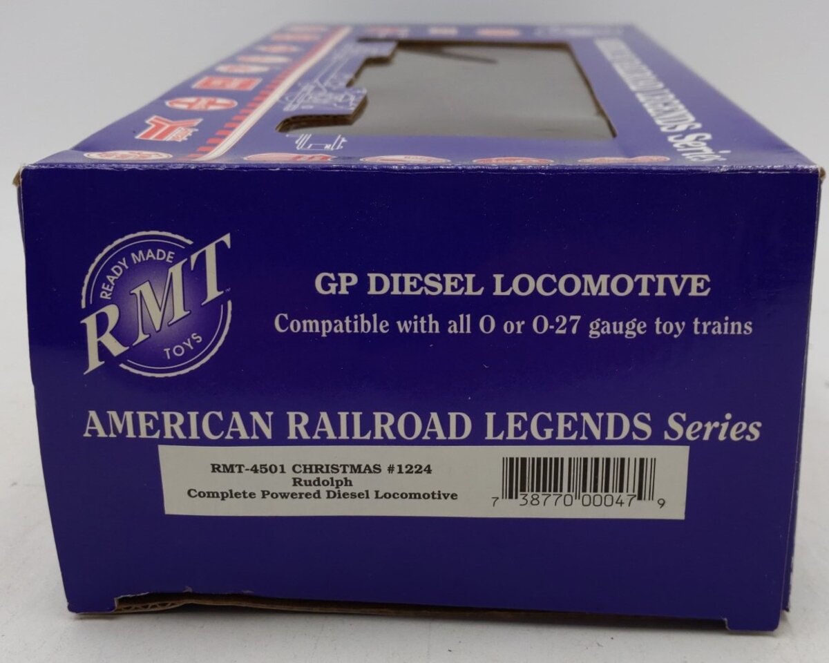 RMT 924501 O Christmas BEEP GP7 Diesel Locomotive #1224 Rudolph