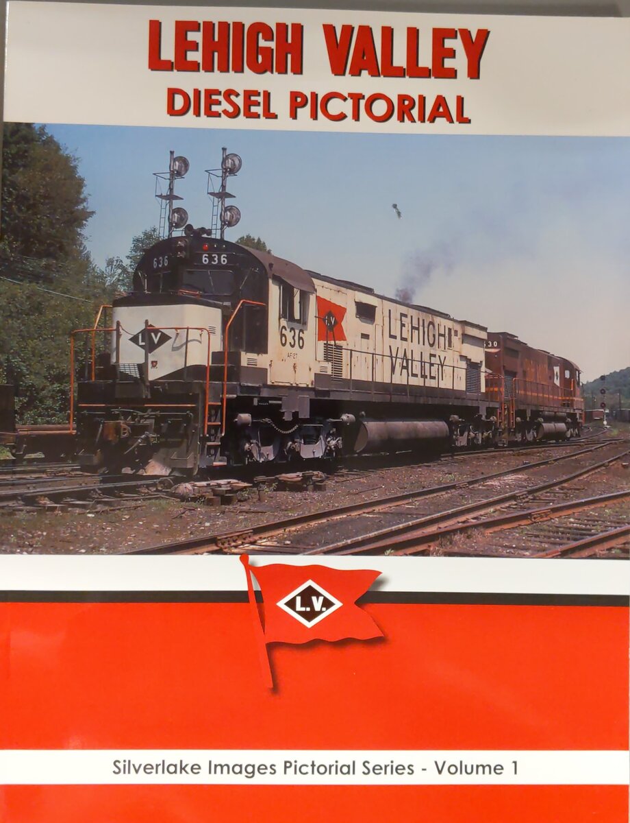 Lehigh Valley Diesel Pictorial Paperback Book By Item has no damage and is in ex EX