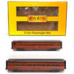 MTH 30-67647 O Scale PRR 60' Streamlined Sleeper/Diner Passenger Set