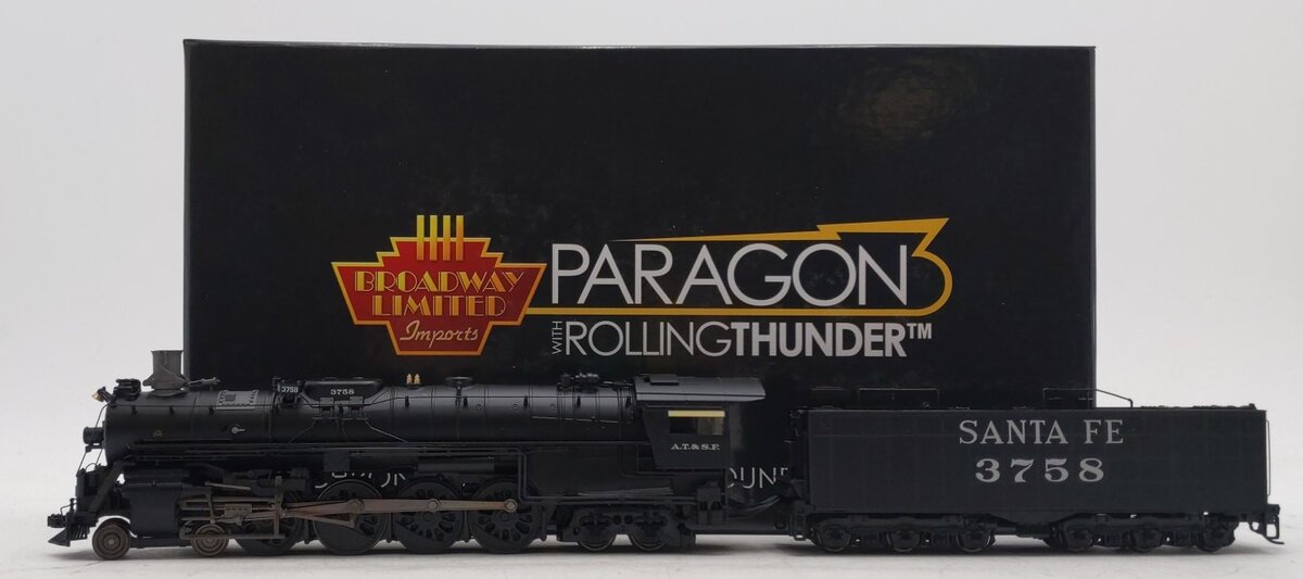Broadway Limited 4595 HO Atchison,Topeka & Santa Fe 4-8-4 Northern Paragon3