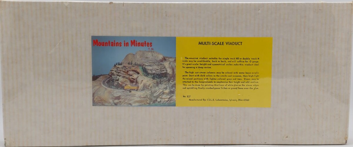 Isle Laboratories 827 Mountains in Minutes Multi Scale Viaduct Built Up