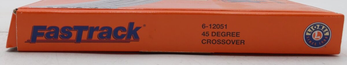Lionel 6-12051 O FasTrack 45 Degree Crossover LN/Box