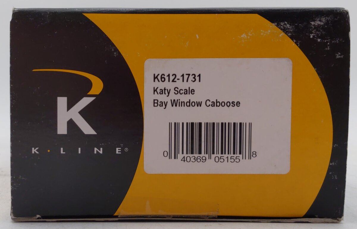K-Line K612-1731 O Katy Bay Window Caboose #60 NIB