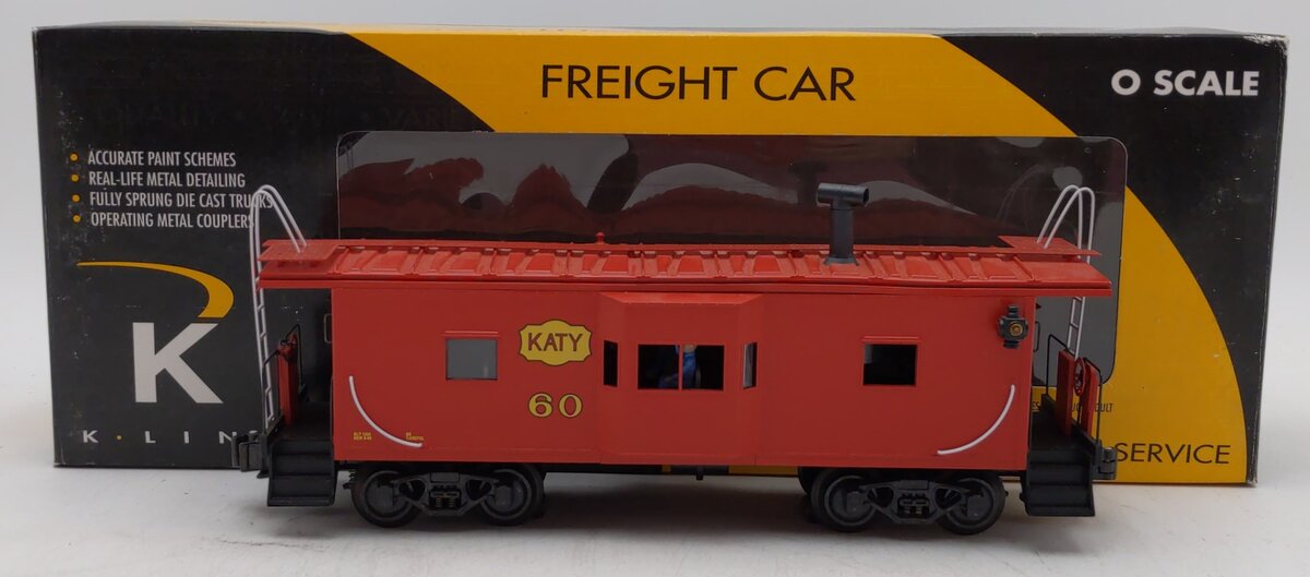 K-Line K612-1731 O Katy Bay Window Caboose #60 NIB