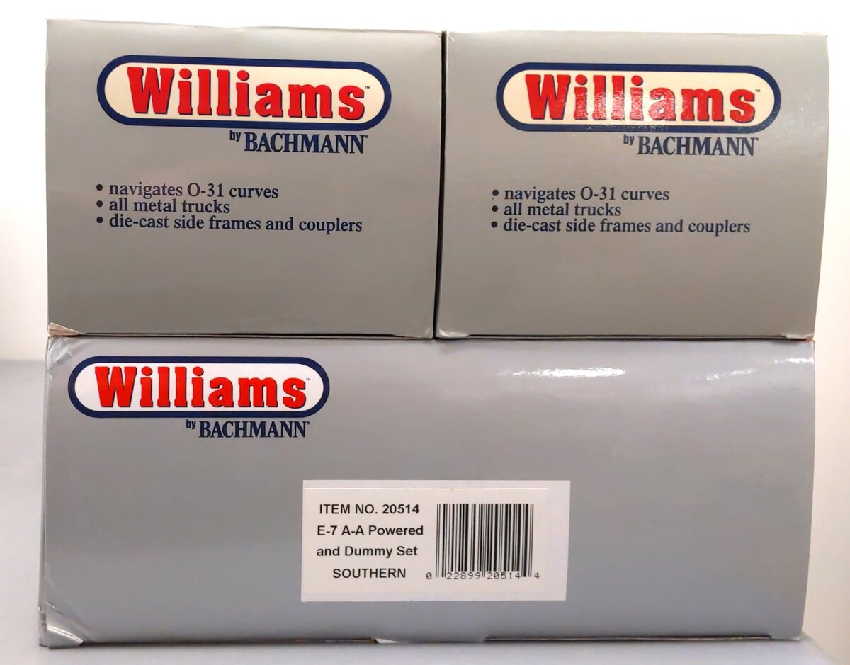 Williams 20514 Southern E7 Diesel Locomotive AA Set #2905/2909