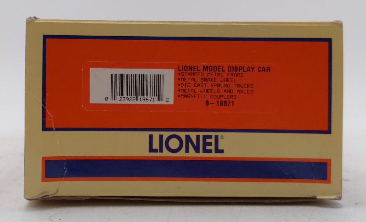 Lionel 6-19671 O Gauge Lionel Model Display Car #6445-01 EX/Box