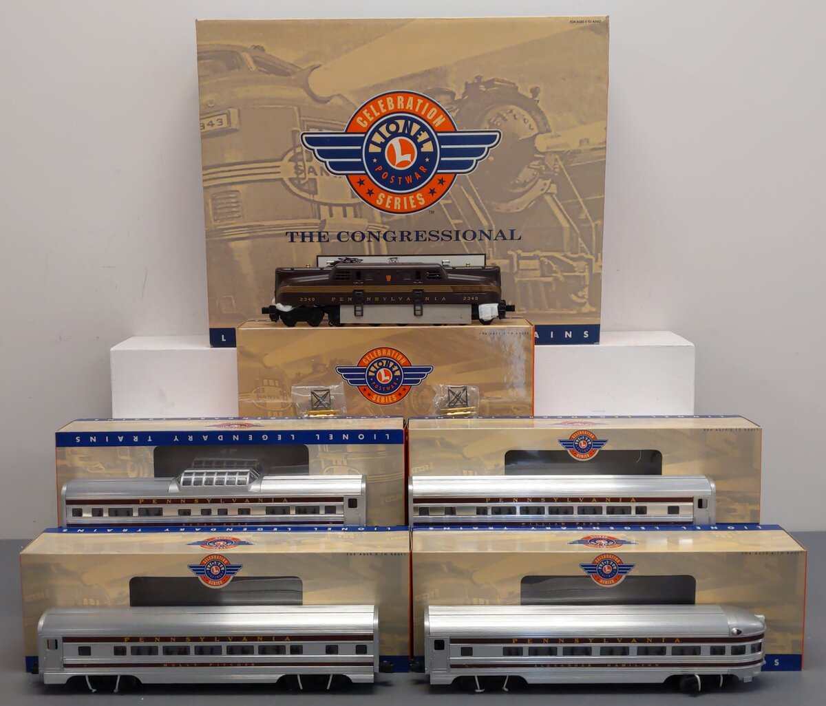 Lionel 6-21782 O Gauge Pennsylvania Congressional GG-1 Electric Locomotive Set LN/Box
