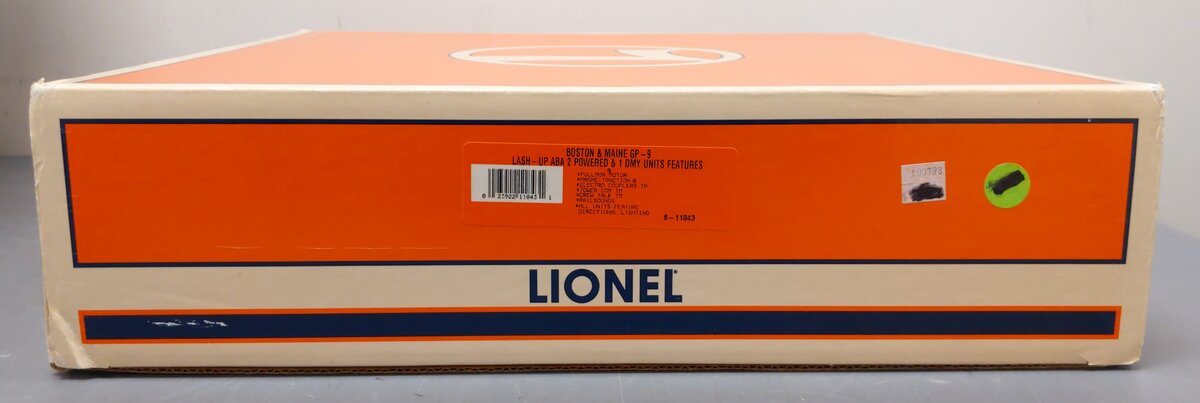 Lionel 6-11843 O Gauge Boston & Maine Diesel Lash-up Set #2380, 2381, 2389 LN/Box