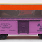 Lionel 6-26271 O Gauge AEC Glow in the Dark Purple Boxcar LN/Box