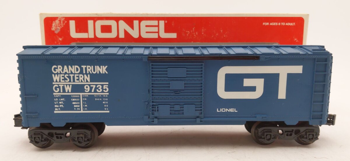 Lionel 6-9735 O Gauge Grand Trunk Boxcar LN/Box