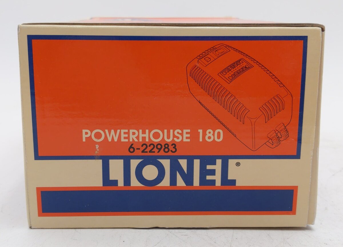 Lionel 6-22983 O 180 Watt Powerhouse Power Supply LN/Box