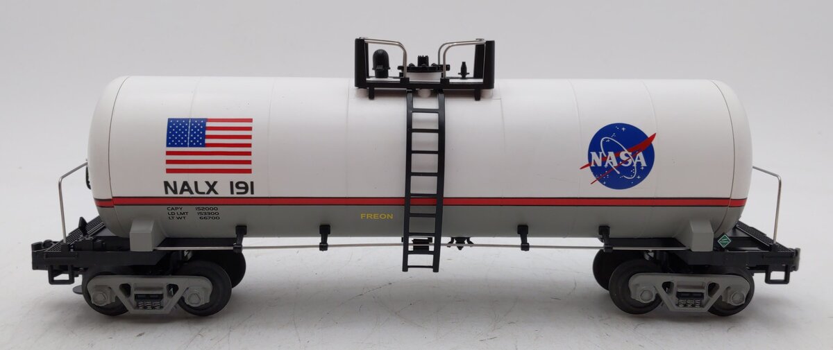 MTH 20-96020 O NASA Unibody Single Dome Tank Car #191 LN/Box