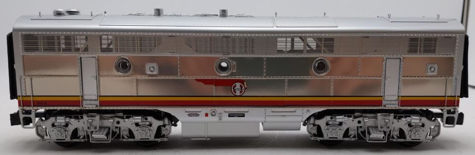 MTH 20-21033-3 O Gauge Santa Fe F3 Nonpower B Unit Diesel #32A LN/Box
