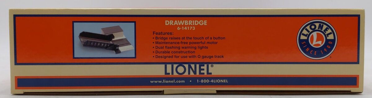 Lionel 6-14173 O Gauge Operating Drawbridge NIB