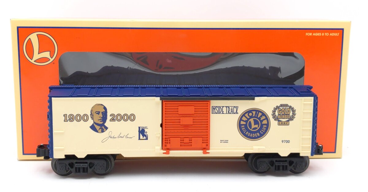 Lionel 6-19991 O Gauge LRRC Gold Member Box Car LN/Box