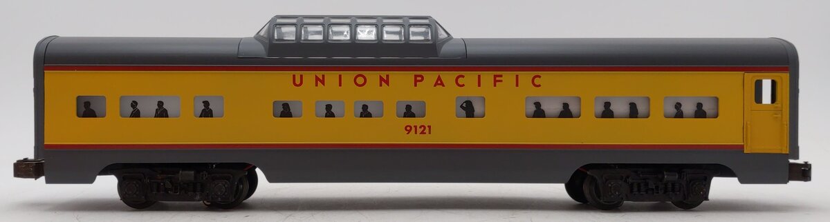 Lionel 6-19121 O Gauge Union Pacific Aluminum Vista Dome Passenger Car LN/Box