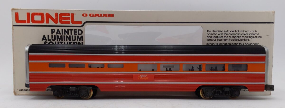 Lionel 6-9592 O Gauge Southern Pacific Daylight Aluminum Passenger Car LN/Box