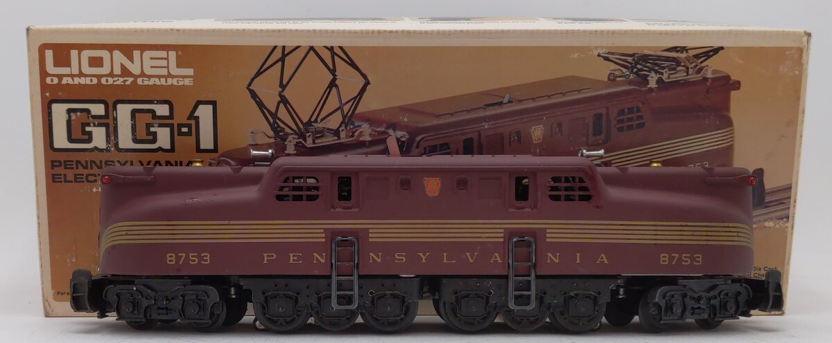 Lionel 6-8753 O Gauge Pennsylvania Railroad GG-1 Electric Locomotive #8753 EX/Box