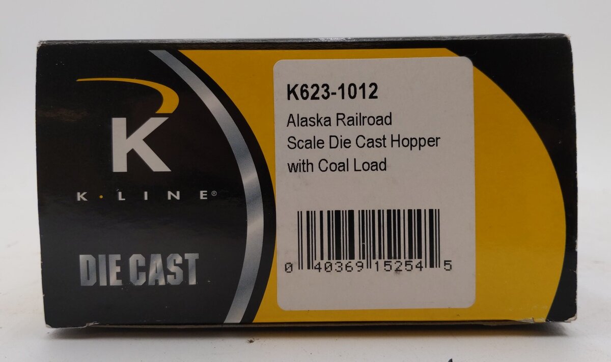 K-Line K623-1012 O Gauge Alaska Railroad Hopper #08363 EX/Box