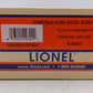 Lionel 6-29302 O Gauge Christmas Music Wood-Sided Reefer LN/Box