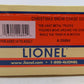 Lionel 6-29894 O Christmas Chase Gondola LN/Box
